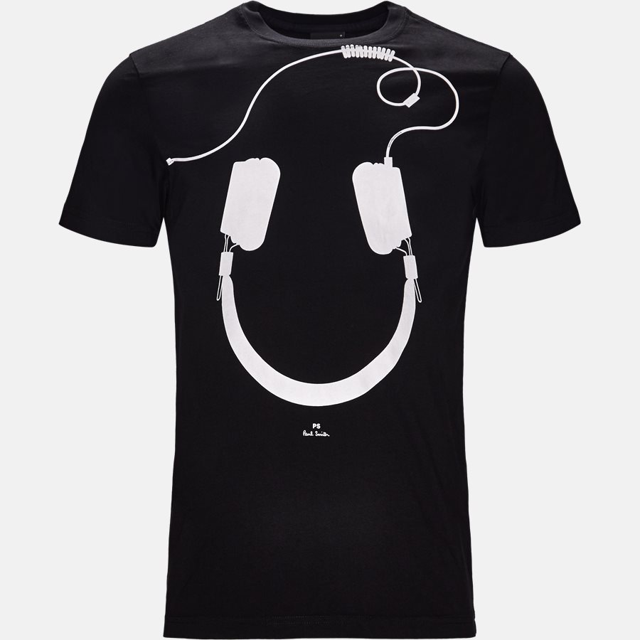 10R P0551 - T-shirts - Slim - BLACK - 1