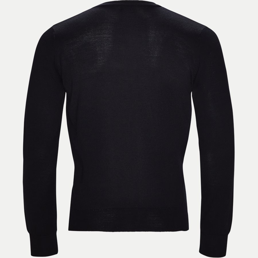 414 O-NECK FW18 - O-neck Strik - Strik - Regular - NAVY - 2
