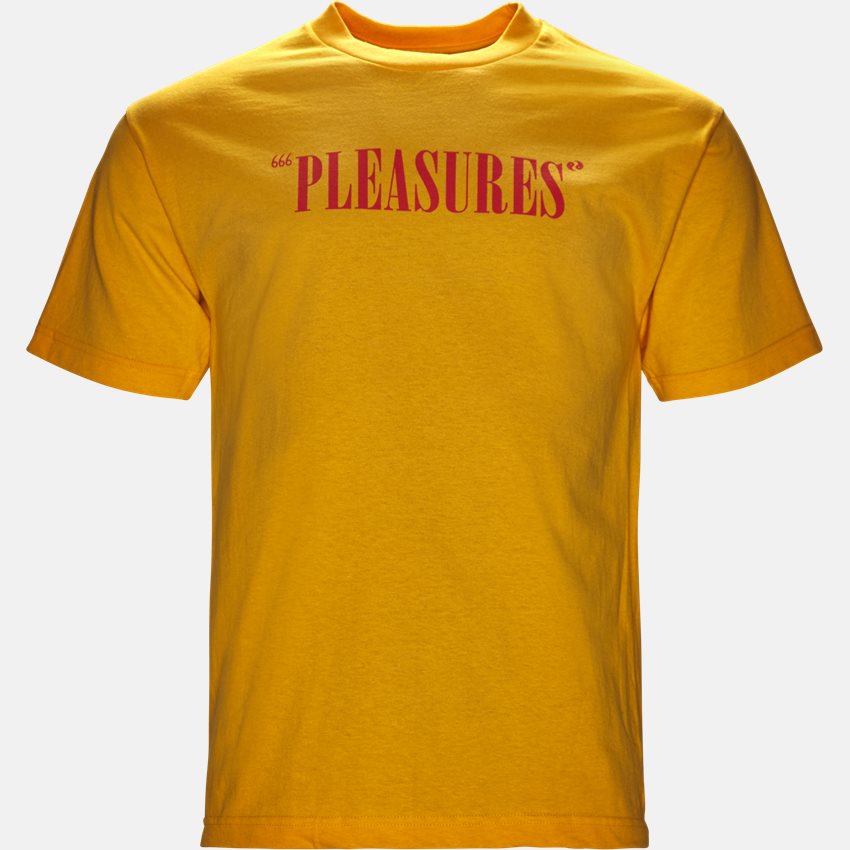 Pleasures T-shirts MARK OF THE BEAST GOLD