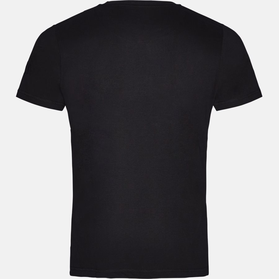 HAFNIA CENTER LOGO - T-shirt - T-shirts - Regular fit - BLACK - 2