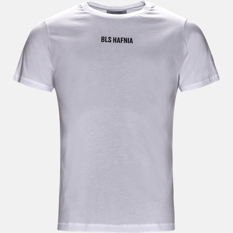 HAFNIA CENTER LOGO - T-shirt - T-shirts - Regular fit - WHITE - 1