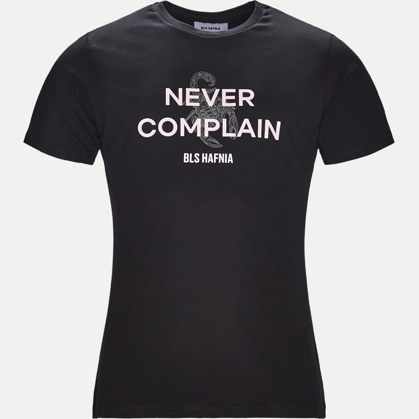 BLS T-shirts NEVER COMPLAIN T-SHIRT BLACK