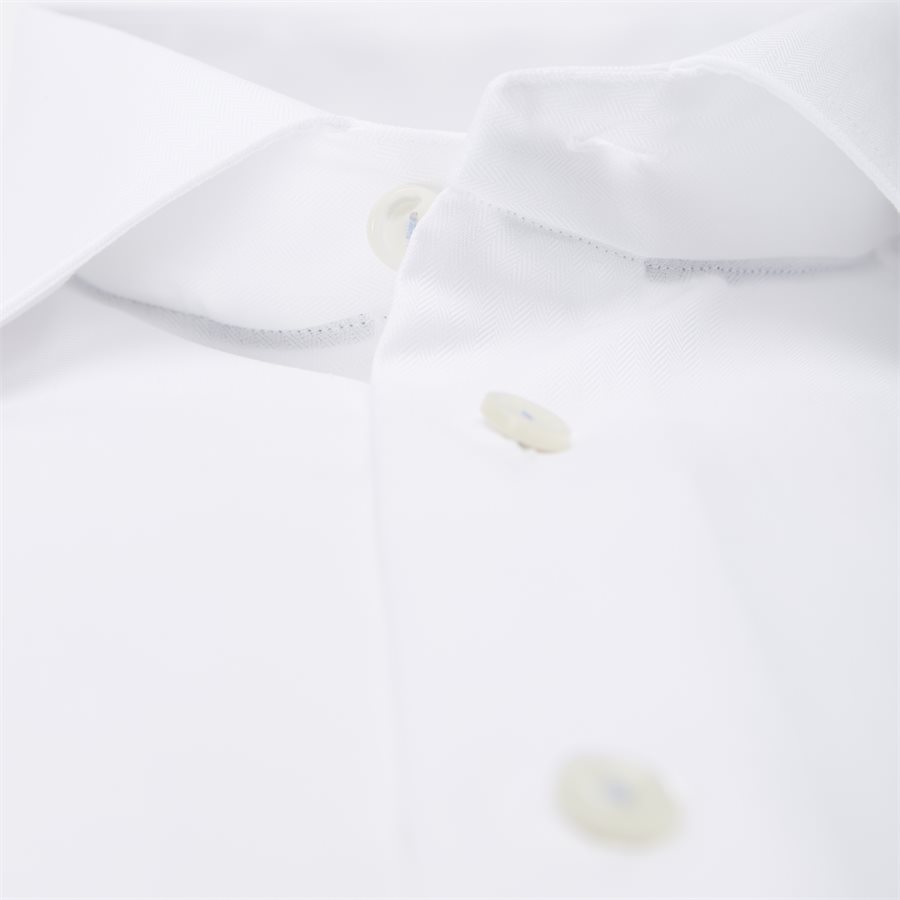 3153. - Signature Twill Skjorte - Skjorter - HVID - 3