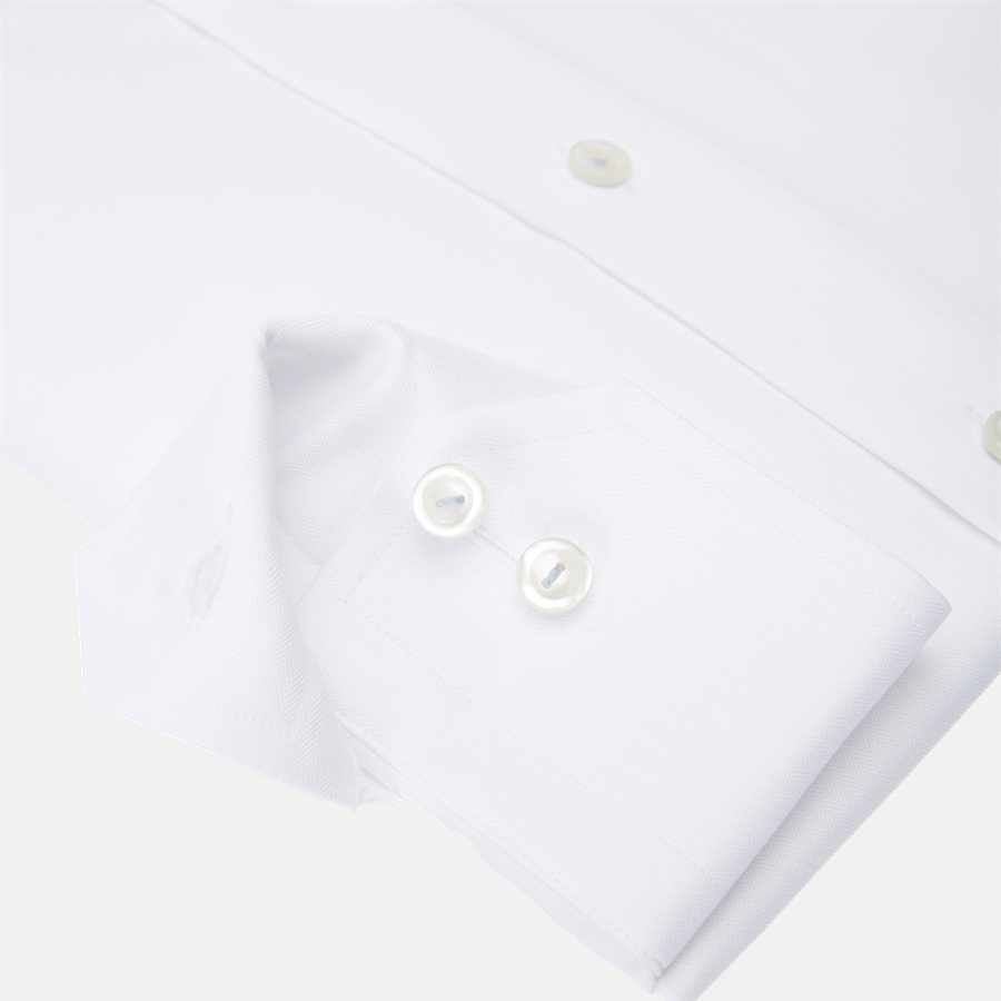 3153. - Signature Twill Skjorte - Skjorter - HVID - 4