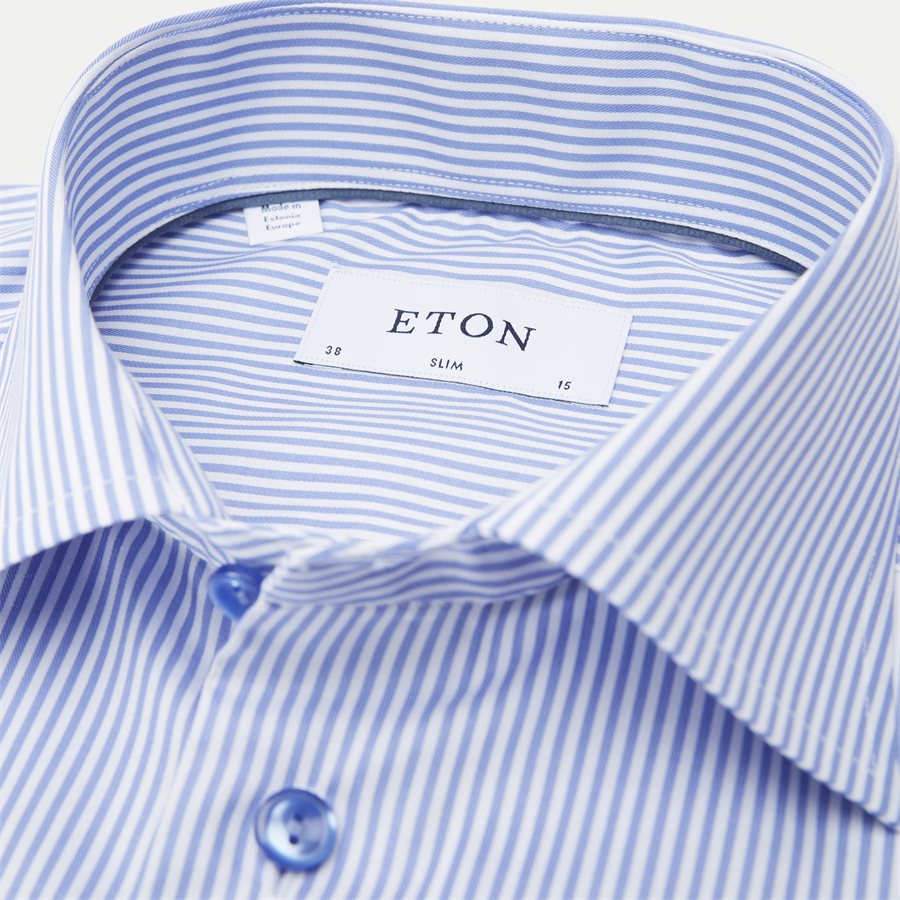 7640. - 7640 Fine Twill Skjorte - Skjorter - NAVY - 2