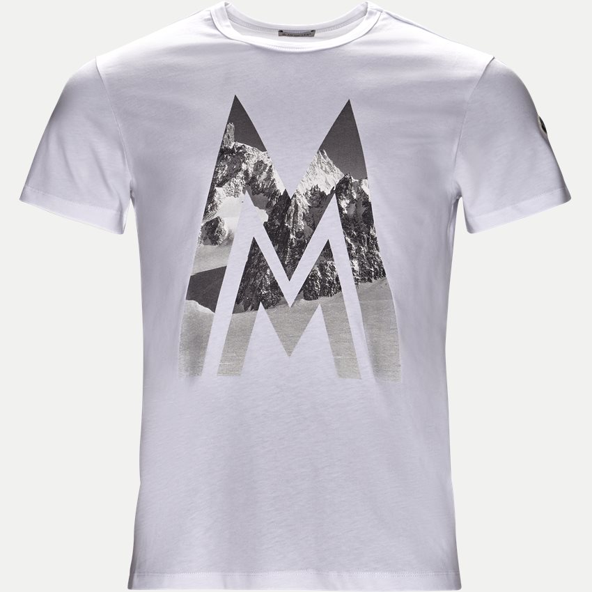 Moncler T-shirts 8036150 8390T WHITE