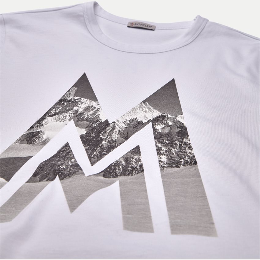 Moncler T-shirts 8036150 8390T WHITE