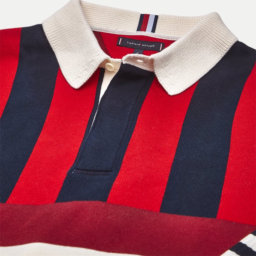 Tommy Hilfiger Stickat STRIPE KNITTED RELAX NAVY
