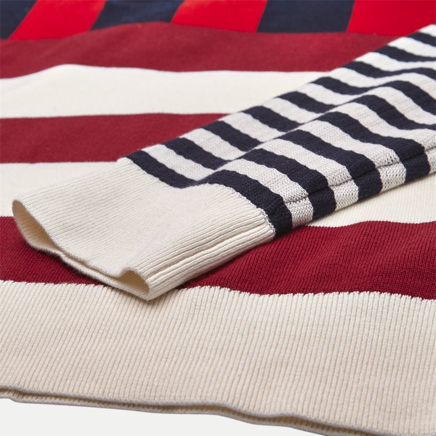 Tommy Hilfiger Knitwear STRIPE KNITTED RELAX NAVY