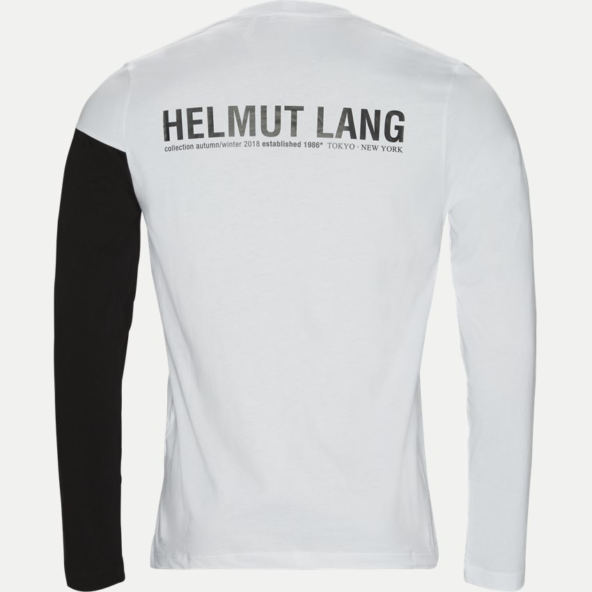 Helmut Lang T-shirts I06 HM525 WHI/BLK