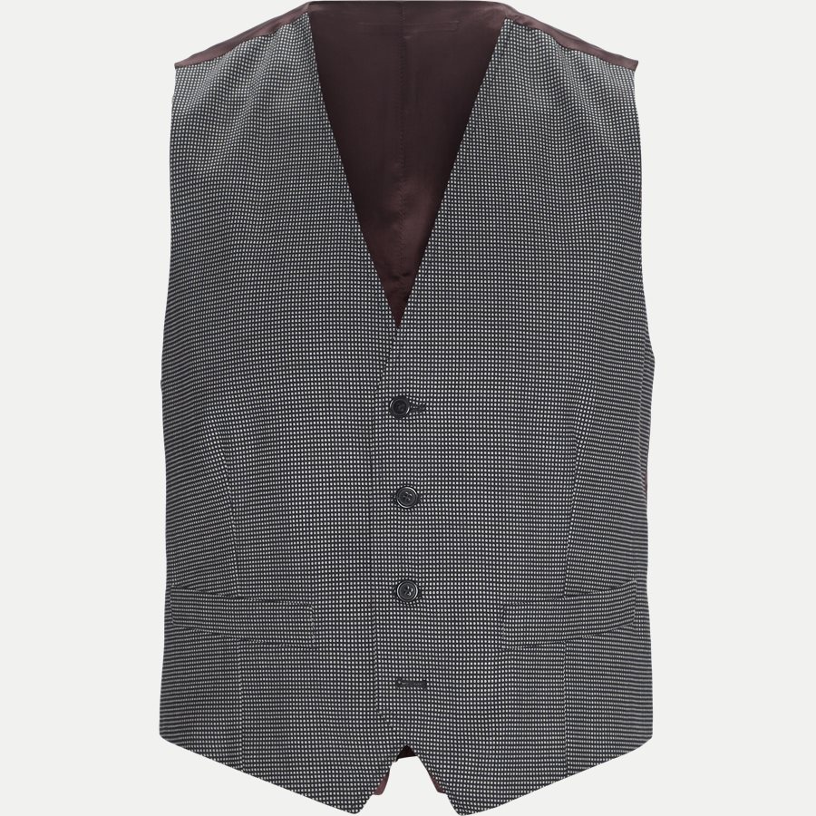 207 VEST - Vest - Veste - Slim - SORT - 1