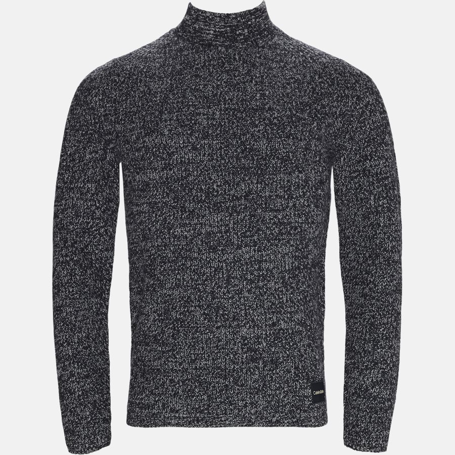 2733 TWISTED MOULINE - strik - Strik - Regular fit - NAVY-WHITE - 1