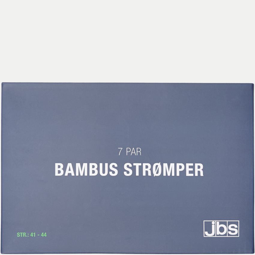 JBS Strømper 2000-99 BAMBOO BOX NAVY/SORT