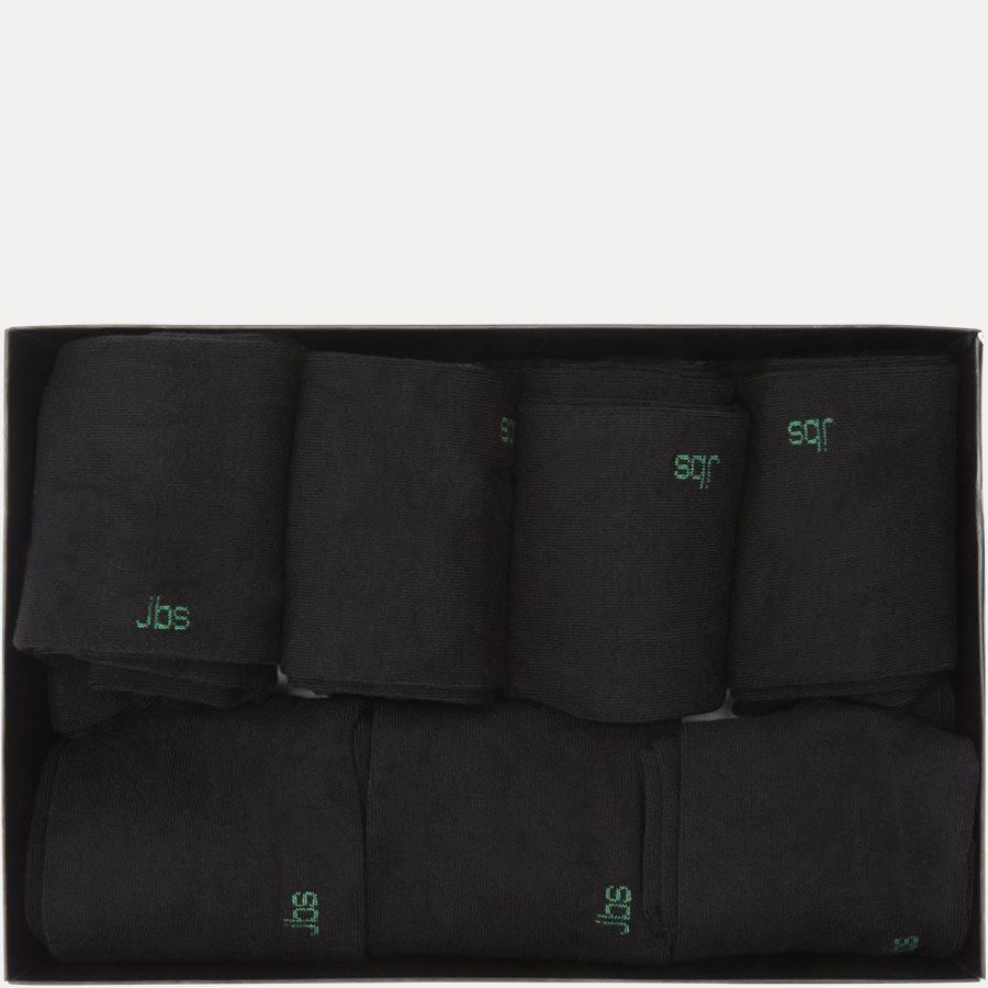 BAMBOO BOX - Bambus Strømper 7-Pack - Strømper - Regular - SORT - 3