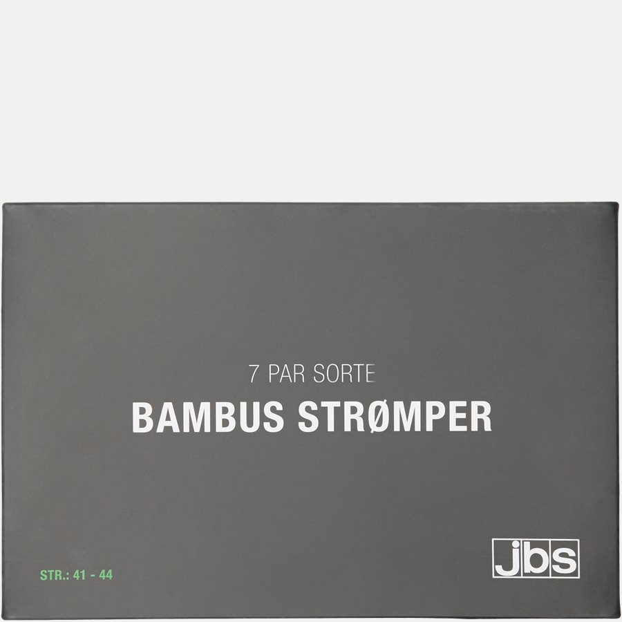 BAMBOO BOX - Bambus Strømper 7-Pack - Strømper - Regular - SORT - 4