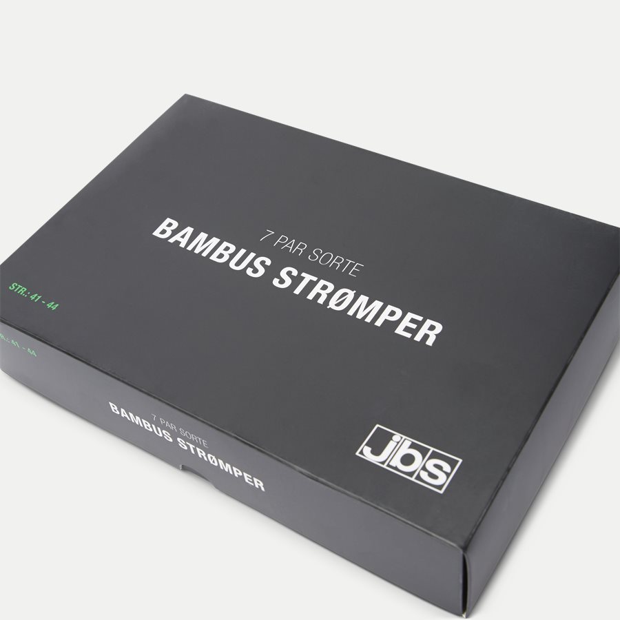BAMBOO BOX - Bambus Strømper 7-Pack - Strømper - Regular - SORT - 5