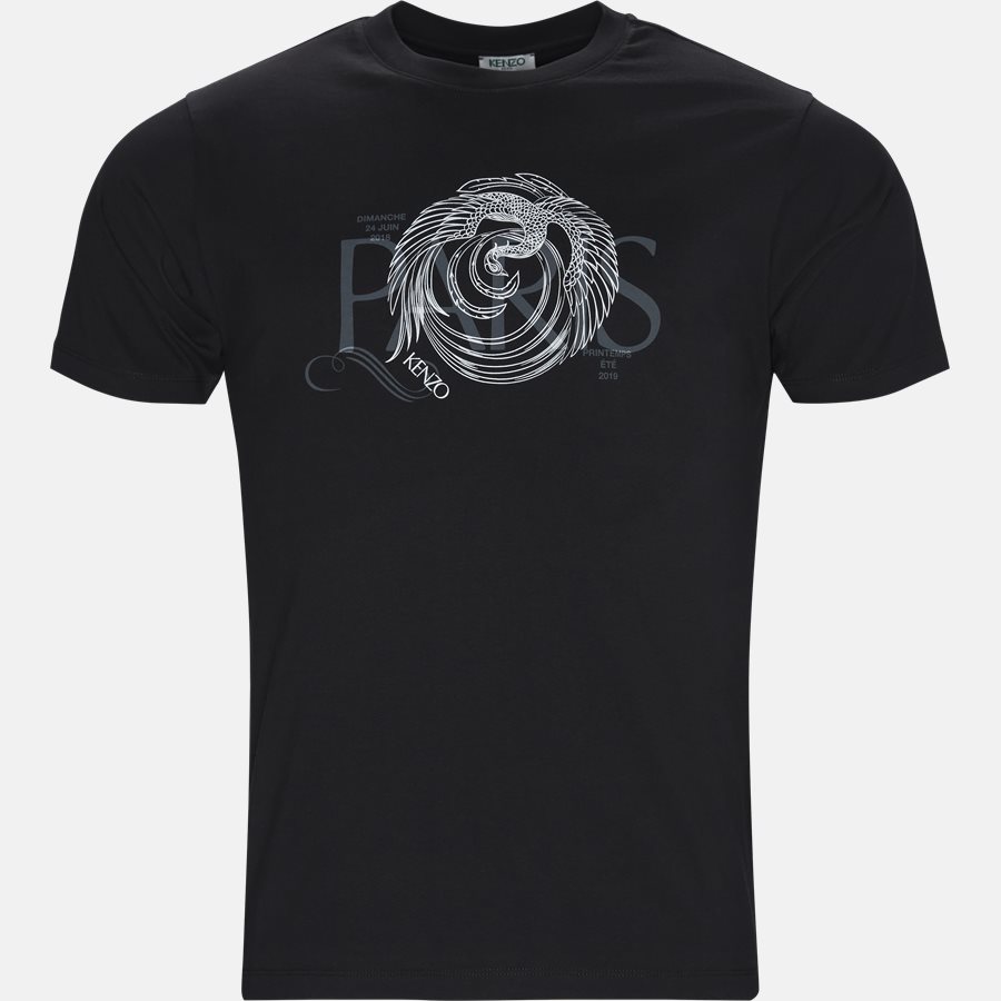 F955TS0184SB - T-shirts - Slim - SORT - 1