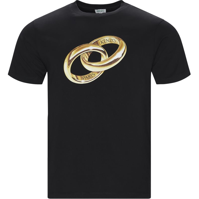 Kenzo Regular fit F955TSO184SD T-shirts Sort Billede af Kenzo Regular fit F955TSO184SD T-shirts Sort