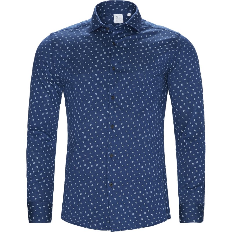 Xacus Slim 41468 J748ML Skjorter Indigo Billede af Xacus Slim 41468 J748ML Skjorter Indigo