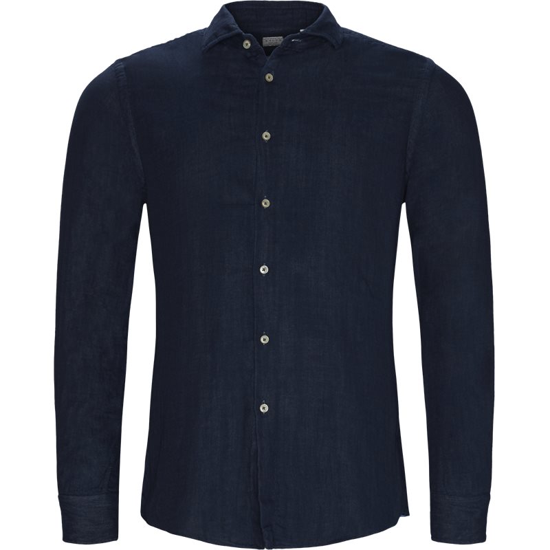 Xacus Tailor 41153-M 748ML Skjorter Indigo Billede af Xacus Tailor 41153-M 748ML Skjorter Indigo