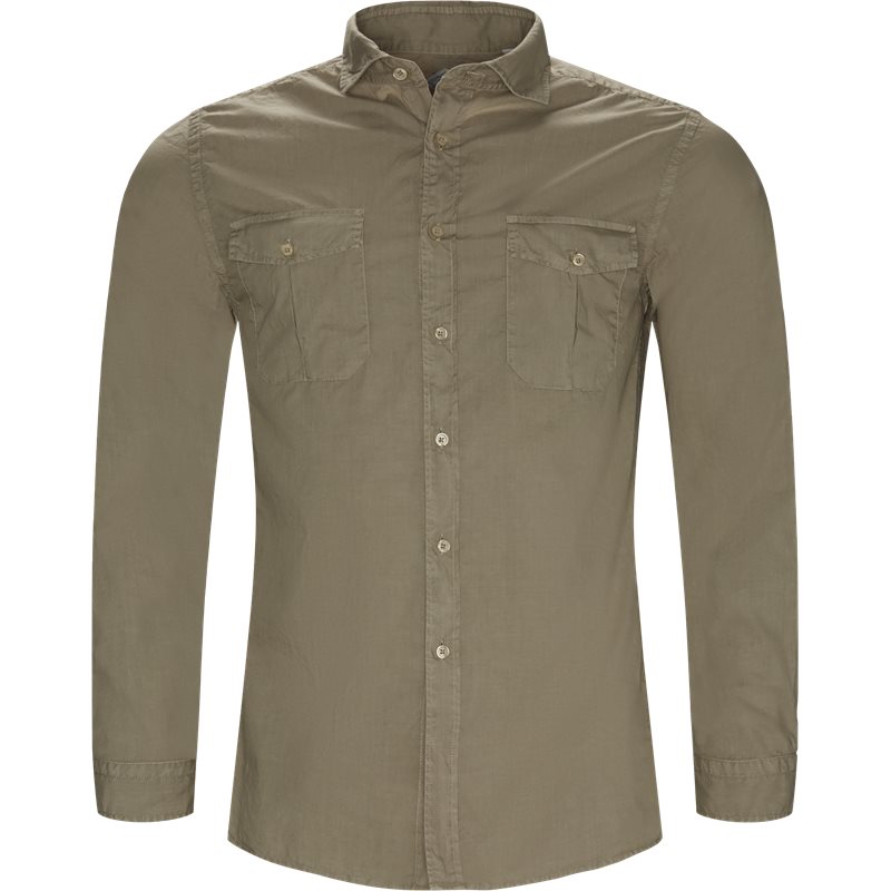 Xacus Regular fit 41165-L-424ML Skjorter Sand Billede af Xacus Regular fit 41165-L-424ML Skjorter Sand