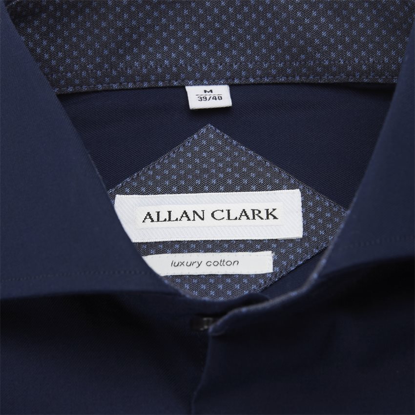 Allan Clark Shirts LUTON NAVY