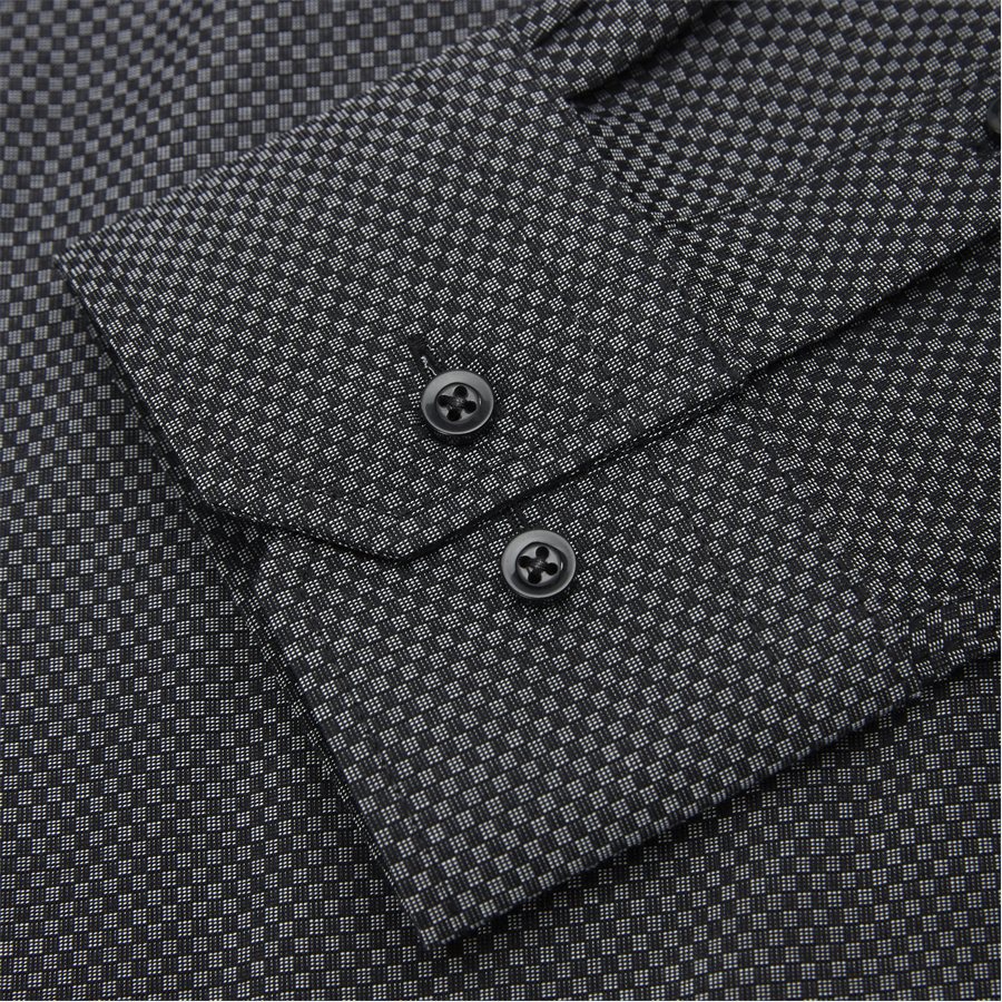 CARDIFF - Cardiff Skjorte - Skjorter - Modern fit - BLACK - 6