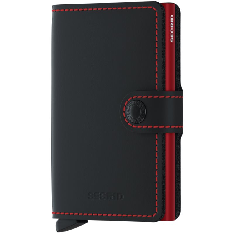 Secrid Miniwallet Sort/rød