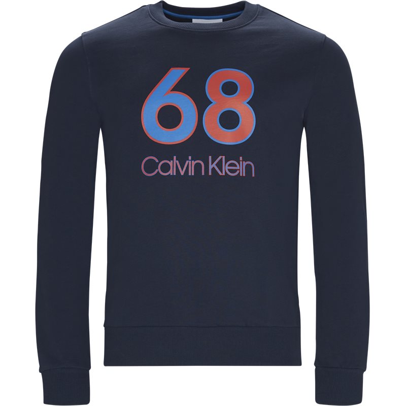 Calvin Klein Regular fit K10K102981 Sweatshirts Navy/rød Billede af Calvin Klein Regular fit K10K102981 Sweatshirts Navy/rød