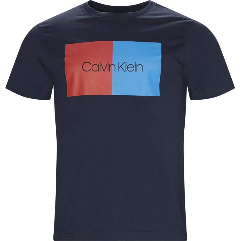 Calvin Klein Regular fit K10K103497 T-shirts Navy/rød Billede af Calvin Klein Regular fit K10K103497 T-shirts Navy/rød