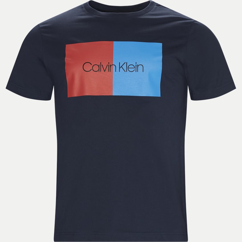 Calvin Klein T-shirts K10K103497 NAVY/RØD