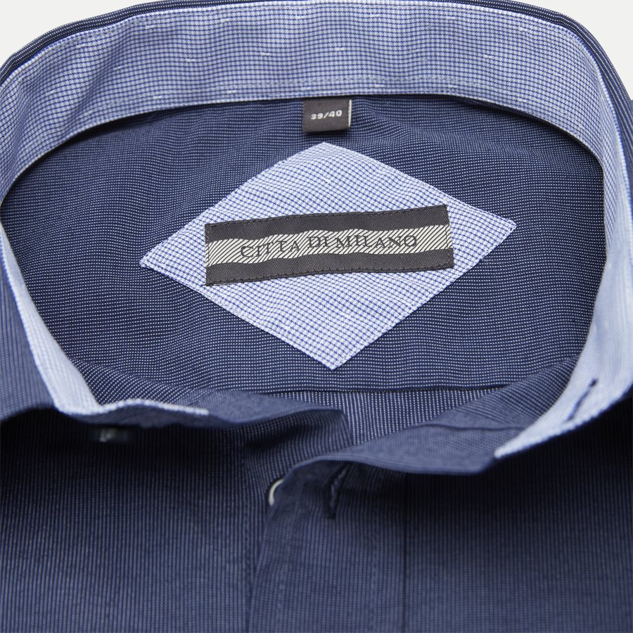 JAVIER - Javier Kortærmet Skjorte - Skjorter - Regular - NAVY - 5