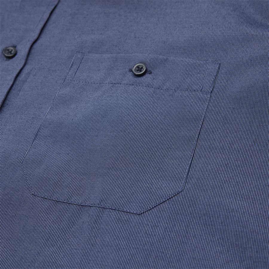 JAVIER - Javier Kortærmet Skjorte - Skjorter - Regular - NAVY - 6