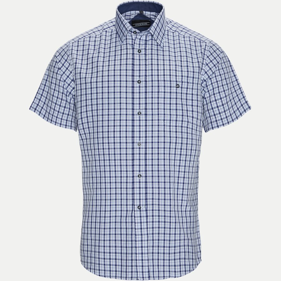 ESTEL - Estel Kortærmet Skjorte - Skjorter - Regular - NAVY - 1