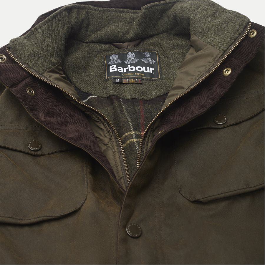 OGSTON. - Ogston Waxed Jacket - Jakker - Regular - OLIVEN - 3