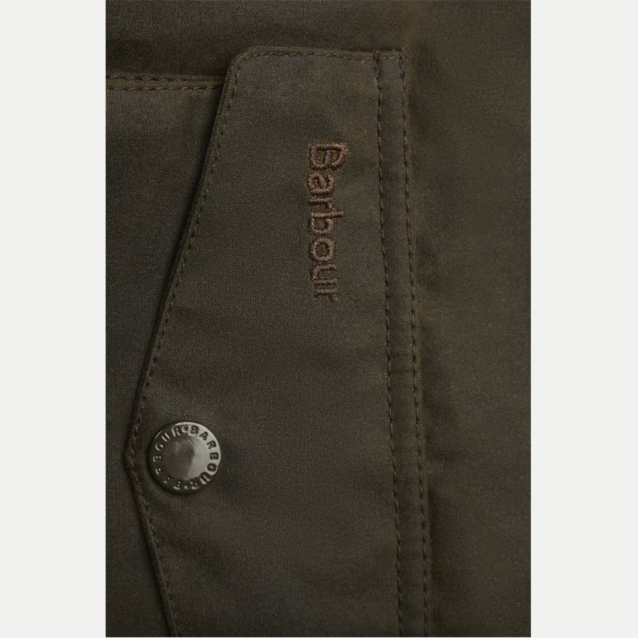 OGSTON. - Ogston Waxed Jacket - Jakker - Regular - OLIVEN - 5