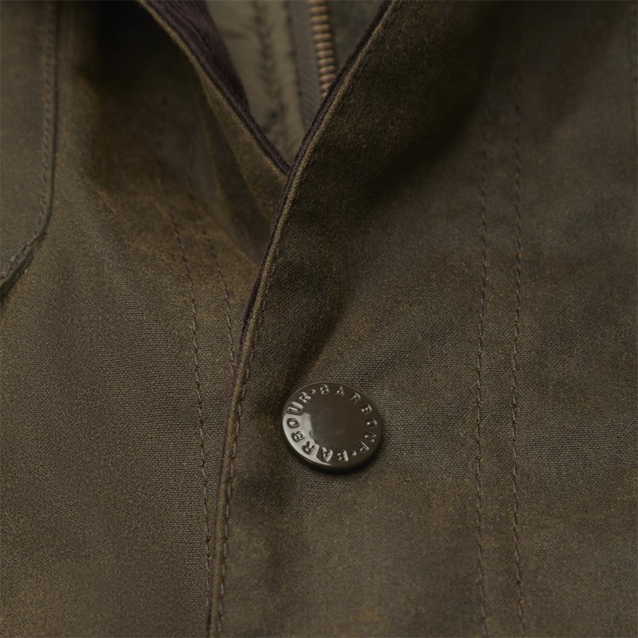 OGSTON. - Ogston Waxed Jacket - Jakker - Regular - OLIVEN - 6