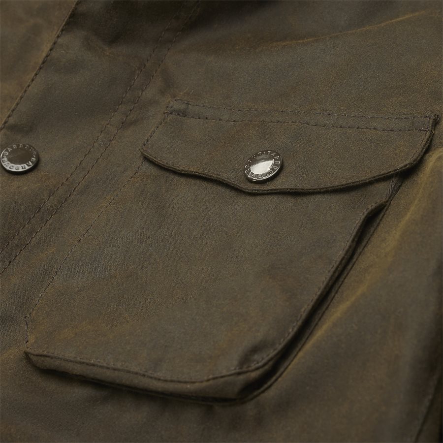 OGSTON. - Ogston Waxed Jacket - Jakker - Regular - OLIVEN - 7