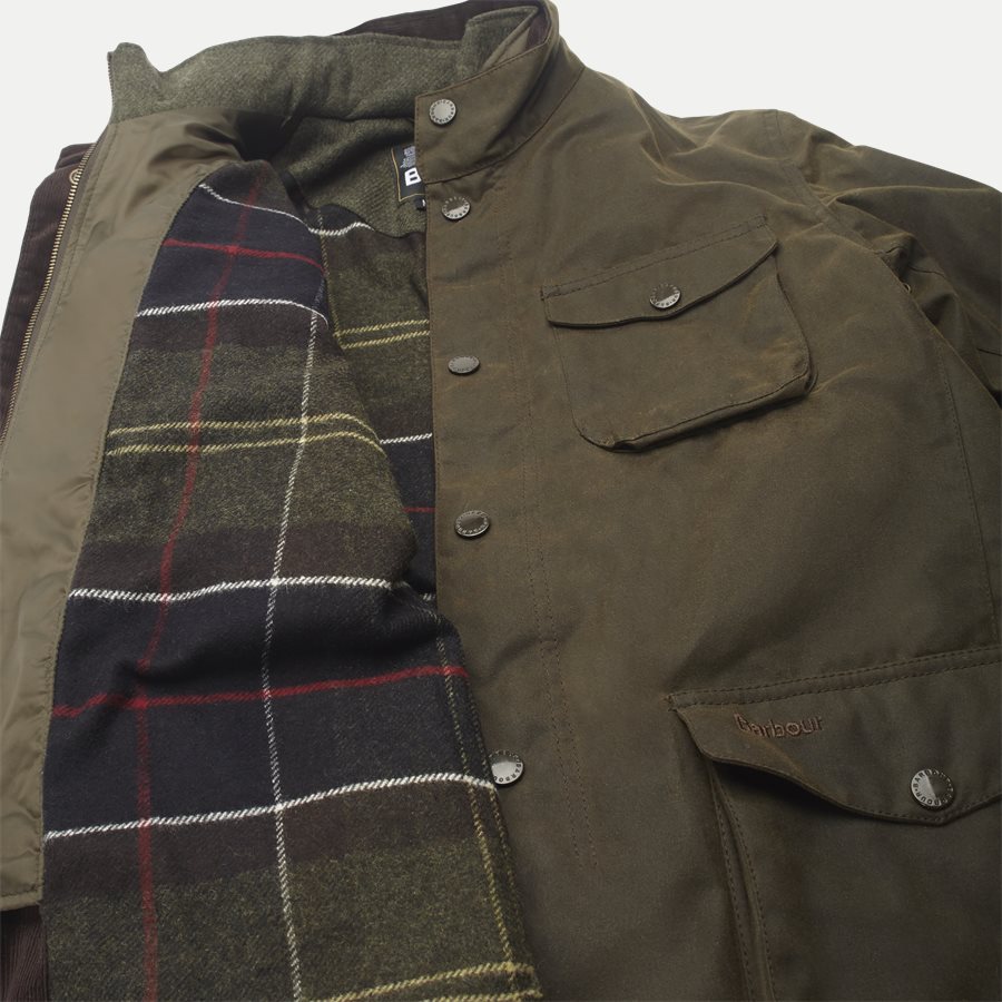 OGSTON. - Ogston Waxed Jacket - Jakker - Regular - OLIVEN - 11