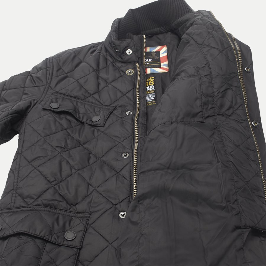 WINDSHIELD - Windshield Quiltet Jacket - Jakker - Slim - SORT - 12