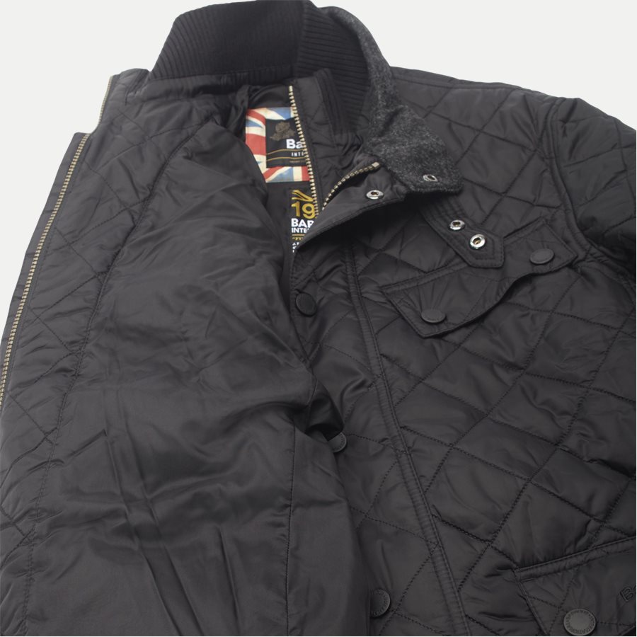 WINDSHIELD - Windshield Quiltet Jacket - Jakker - Slim - SORT - 13