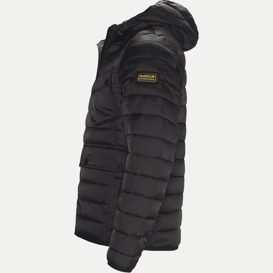 OUSTON - Ouston Fibredown Jacket - Jakker - Slim - SORT - 3