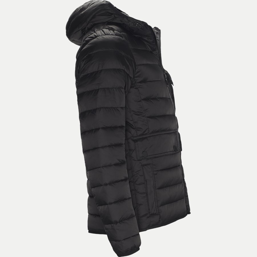 OUSTON - Ouston Fibredown Jacket - Jakker - Slim - SORT - 4