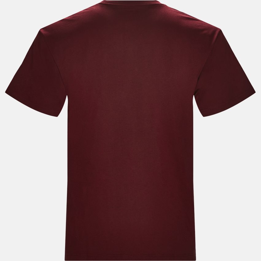 Carhartt WIP T-shirts S/S DIVISION I025677 BORDEAUX