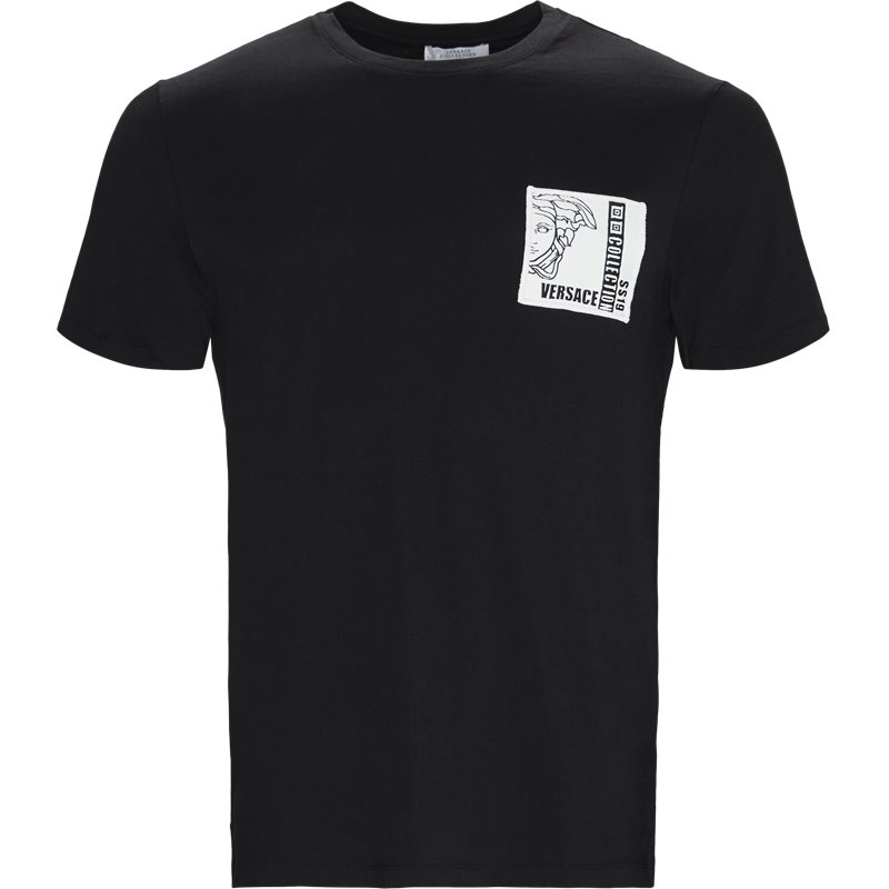 VERSACE Regular fit V800683R5 VJ100180 T-shirts Sort Billede af VERSACE Regular fit V800683R5 VJ100180 T-shirts Sort