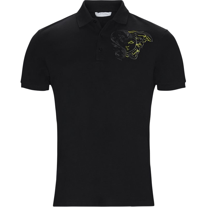 VERSACE Regular fit V800543P VJ00068 T-shirts Sort Billede af VERSACE Regular fit V800543P VJ00068 T-shirts Sort