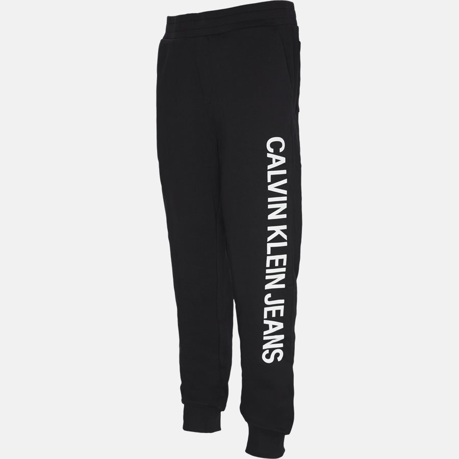 J30J310451 INSTITUTIONAL SIDE LOGO - bukser - Bukser - Regular fit - BLACK - 4