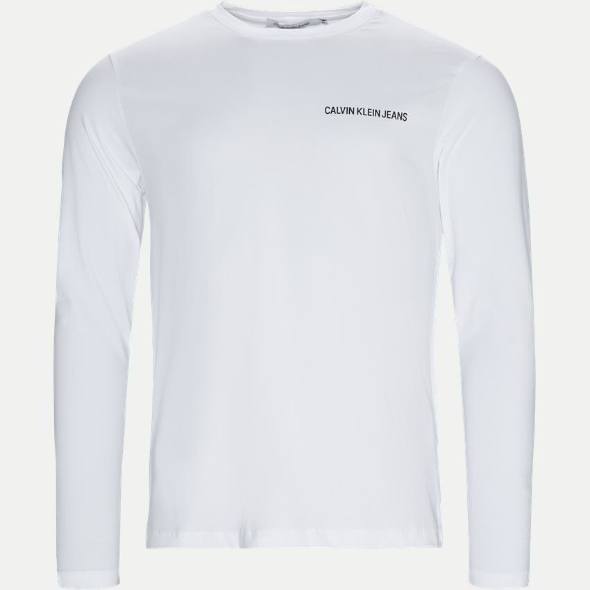 Calvin Klein Jeans T-shirts J30J310489 INSTITUTIONAL CHEST LOGO WHITE