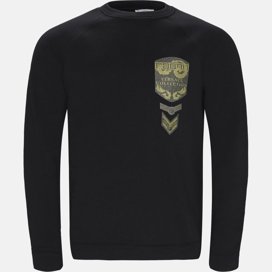V800687N VJ00358 - Sweatshirts - Regular fit - SORT/GULD - 1