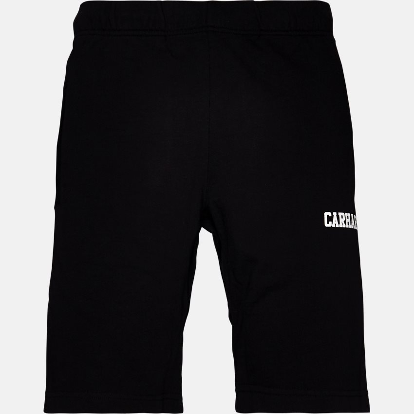 Carhartt WIP Shorts COLLEGE SWEAT SHORT. I024673 BLK/WHI
